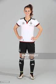 Sara Daebritz Of The German Women S National Football Team Poses Female Football Player Women S Soccer Team National Football Teams
