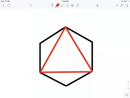 How to think about triangles and hexagons? A Regular Hexagon Abcdef Has Area 60 What Will Be The Area Of The Triangle Ace Quora