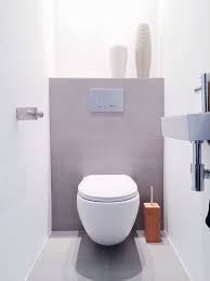 My New Toilet With Grey Tiles White Walls And Bamboo Accessories Badkamer Badkamerideeen Toilet Beneden