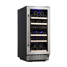 Best selection of wine coolers, wine cellars cooling units and beverage refrigerators. Phiestina 15 In Built In Or Free Standing 29 Bottle Wine Cooler Refrigerator Ph 29bd The Home Depot
