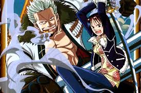 One such marine is smoker. One Piece One Piece Smoker And Tashigi