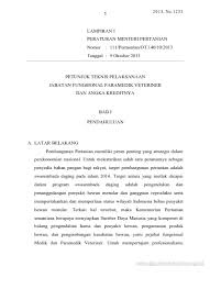 Kampus psdku banyuwangi universitas airlangga. Petunjuk Teknis Pelaksanaan Jabatan Fungsional Paramedik Veteriner Dan Angka Kreditnya Bab I Pendahuluan