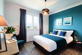 Appt Chambre Double Bleue Appartement Decoration Chic Maison