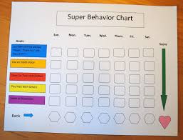 free behaviour charts for 6 year olds printable and image