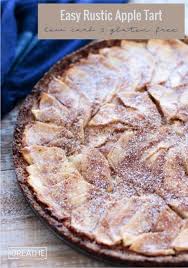 Easy Keto Apple Tart Low Carb Gluten Free I Breathe I M Hungry Recipe Apple Tart Recipe Low Carb Recipes Dessert Rustic Apple Tart