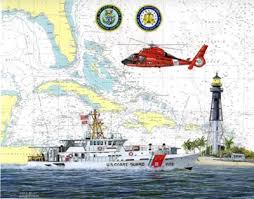 Uscg Shore Units Chart Art Prints