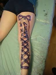 Full Leg Corset Tattoo Design Corset Tattoo Full Leg Tattoos Leg Tattoos