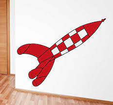 Maybe you would like to learn more about one of these? Red And White Rocket Wall Sticker Tenstickers