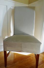 Pull the fabric taut to the seat and staple it into place. Diy Dining Chair Slipcovers Welsh Design Studio