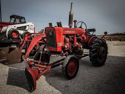 Check Out This Red Tractor We Found On Our Urbana Lot Today What Is Your Favorite Tractor To Run Tractors Red Tractor Urbana