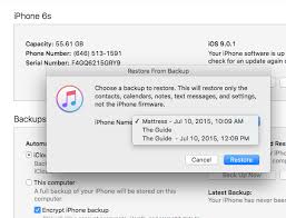 For the question how to backup iphone 6 to computer, itunes might appear in your mind. Can T Restore Iphone 6s To Latest Iphone 5 Backup Ask Different