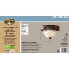 Hampton Bay Altura Led Universal Ceiling Fan Light Kit Decohub Home Outlet Store