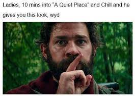 This crossover trailer for 'a quiet place' and 'the office' is legit creepy | relevant magazine. Is It Too Late For A Quiet Place Memes Pewdiepiesubmissions