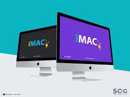 Free Imac Mockup With Two Different Perspective 2018 With Images Imac Imac Mockup Free Imac Desktop