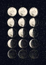 Moon Cycle Poster By James White In 2020 Cycling Art Print Moon Art Moon Cycles