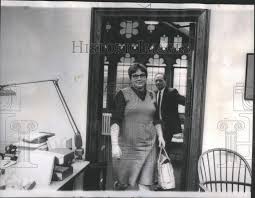 1968 Press Photo Teacher Marlene Dixon University of Chicago D Gale Johnson 