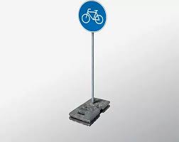 Die schilder entsprechen den bestimmungen der straßenverkehrsordnung und passen zum transport so bitte nicht aufstellen! Verkehrszeichen Set Radweg Verkehrsschilder Schilder Verkehrsleitsysteme Shop Ziegler Metall