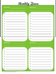31 Days Of Home Management Binder Printables Day 5 Monthly
