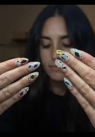 Aileen and Bella Crystal Nail