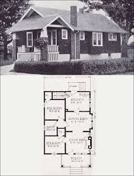 1926 Standard Homes Company Plan The Cliftonone Htm Craftsman Bungalow House Plans Vintage House Plans Craftsman Style House Plans