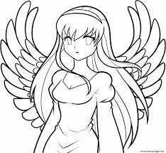 Aug 14, 2021 · simple anime coloring pages. Easy Drawings To Draw Anime Angel Girl Coloring Pages Printable