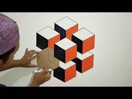 Optical Illusion 3d Wall Painting Cat Dinding 3d Cat Kamar Kreatif Interior Design Youtube 3d Wall Painting 3d Wall Art Wall Paint Designs