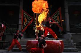 广东：中山醉龙起舞- 中国日报网