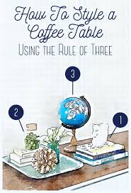 The Rule Of Three For Styling Your Coffee Table School Of Decorating Decorating Coffee Tables Coffee Table Vignettes Coffee Table Styling