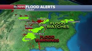 At 7 p.m., flash flooding continued to. Another Day Of Tornadoes Severe Weather In Store From Texas To New York Abc News