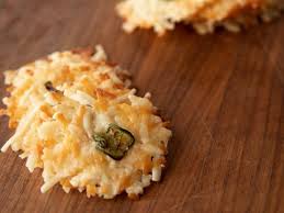 Jalapeno Cheese Crisps Recipe Food Network Recipes Cheese Crisps Low Carb Appetizers