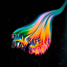 The Tax Collection On Instagram Stay Safe Stay Strong Artwork By Mishko Co Official Memorial Typography Poster Design Aesthetic Words Trippy Artwork