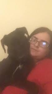 My grumpy old lady isn't too thrilled about helping train the new addition  to the pack 😬