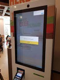 Spotted Behind An Advertising Stand Aigens Ordering Kiosks Used By Burger King Seem To Run On Google Chrome Bsod Pbsod Bsod Blue Screen No Signal