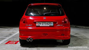 The peugeot 206 is a supermini car (b) engineered and produced by the french car manufacturer peugeot since may 1998. Peugeot 206 Rc Rot Ausgesuchte Autos Aus Sochaux