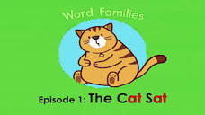 Word Families 1 -at, -am, -an, -ad Phonics CVC Words for Kindergarten