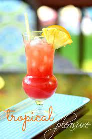 Summer Cocktail Tropical Pleasure Recipe Summer Drinks Fruit Cocktails Summer Cocktails