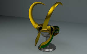 New Loki Helmet Thor 3 Ragnarok 3d Print Model In 2020 Loki Helmet Thor Marvel Diy