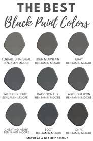 Maybe you would like to learn more about one of these? The Best Black Paint Colors Micheala Diane Designs