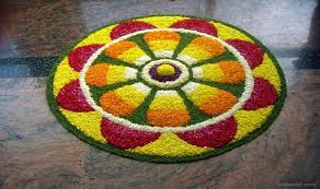 Latest flower rangoli designs 2020: Onam Special Pookalam 10 Beautiful Pookalam Designs For Onam 2016 India Com