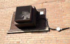How To Fill An Opening From A Wall Ac Hunker Wall Mounted Air Conditioner Wall Ac Fix Hole In Wall