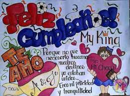 Dedicatorias Bonitas Para Demostrar A Mi Poareja Cuanto Lo Amo En Su Cumplea Cartulinas De Feliz Cumpleanos Pancartas De Feliz Cumpleanos Afiches De Cumpleanos