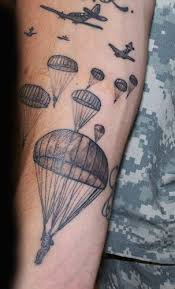 Which he constantly boasts of being ex parachute regiment. Planes And Paratroopers Tattoo On Arm Tattooimages Biz