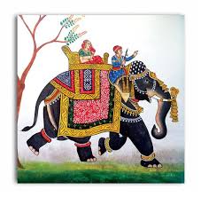 Canvas Multicolor Traditional Rajasthani Paintings Id 17088417791