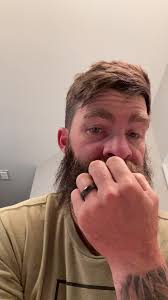 I needed a change. I feel…..thinner. Lol. #beard #oops #shave #trim #ohno