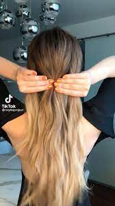 Pin By Selin Bugdayci On Hairstyles Video In 2021 Hair Hacks Hair Styles Long Hair Styles