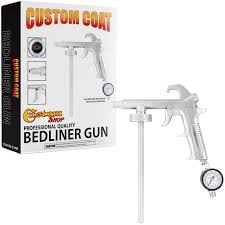 Bullet liner denver has tonneau truck bed covers, undercoating, tool boxes, running boards, weather. Custom Coat Professional Quality Bedliner Application Gun With Regulator Fits 1 Liter U Pol Raptor Or Custom Coat Bed Liner Bottles Excellent For Spraying By Custom Shop Walmart Com Walmart Com