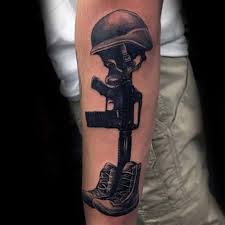 The new requirements … after the first week of doing this, he recommends clients then transition to daily cleansings and application of 50 Fallen Soldier Tattoo Designs For Men Memorial Ideas