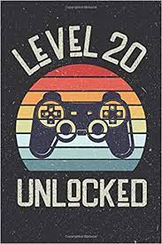 Blow in these 2 candles, make a wish, and be happy forever. Level 20 Unlocked 20th Birthday Gift Ideas Funny 20 Year Old Gifts Gaming Journal Video Game Notebook Diary Greeting Card Alternative For Gamer Boys Girls Kids Jones Joann 9798637110599 Amazon Com Books