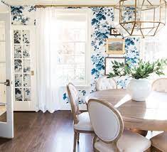 Classic designed wallpaper by lewis & wood that has been a favorite choice for bedrooms, hallways, kitchens and living rooms. Sweet Vintage Style Floral Wallpaper Width 27 Repeat H 27 V 47 5 Match Half Drop Wallpap Dining Room Wallpaper Wallpaper Dining Room Farmhouse Dining Room