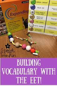 Carter burden/leonard covello senior program. Building Vocabulary With Eet Speech Time Fun Speech And Language Activities